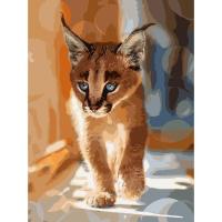 Картина за номерами Маленький каракал  Ідейка KHO4165