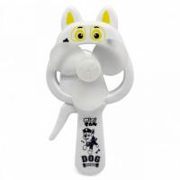 Ручні дитячі вентилятори Собачки 15 см (БІЛИЙ) MIC KA-23-2010