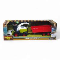 Комбайн з причепом, з підсвічуванням, звуки, інерція Huanzhi Toys 550-6C