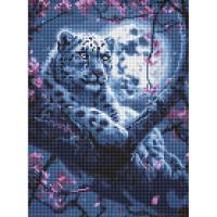 Алмазна мозаїка МІСЯЧНА ТИША 30х40см Ідейка AMO8166