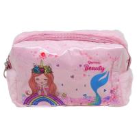Косметичка-пенал пухнаста Beauty (рожевий) MIC K12102