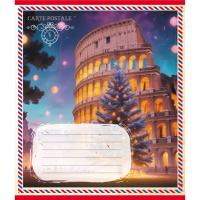 Зошит учнівський "Листівка" 024-560268L-1 в лінію, 24 аркуші