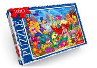 Пазли Русалочка, 260 ел Dankotoys C260-12-01,02