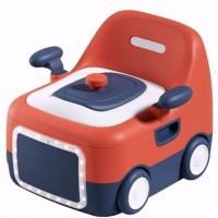 Горщик дитячий Bimbo  (колір червоний, м`яке сидіння, підсвічування, в коробці) Bimbo J-36012