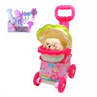 Ігровий набір з песиком у візочку Cute Pet, рожева вид 2 MIC 688-24A