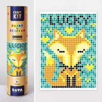 Картина за номерами з наклейками Лисичка MiC 1838