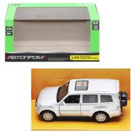 Машина АВТОПРОМ Mitsubishi Pajero срібляста Автопром 4340