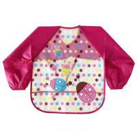 Слинявчик з рукавами, малиновий Mega Zayka №0610