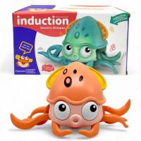 Кальмар на батарейках (Рожевий) MIC QC9Y