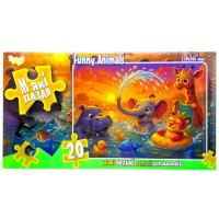 МʼЯКІ ПАЗЛИ 20 ЕЛЕМЕНТІВ (ЗВІРІ НА ВОДІ) Dankotoys S20-10-01,02,03,04...16