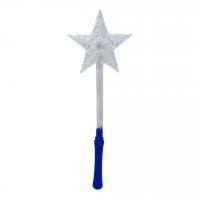 Чарівна паличка-світяшка Зірка, 38 см, прозора (синя) MIC KA-23-144