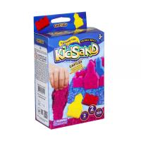 Кінетичний пісок KidSand: Замок з формочками, 200 г, KS-05-02U (укр) Dankotoys KS-05-01U,02U