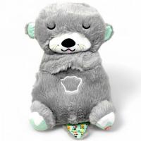 Нічник Дихаюча видра (23 см) сіра, в коробці MIC Otter