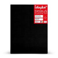 Полотно чорне на підрамнику 30х40см Ideyka D005-black