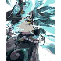 Картина по номерах Генишн Імпакт: Сяо 40x50 см Origami LW3262