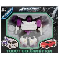 Машинка-трансформер "Tobot 2 в 1" 525-1(Violet-1) пластик