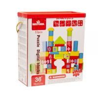 Конструктор-сортувальник Цифри (53 деталі) Руді Д363у-1