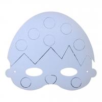 Маска-розмальовка Яйце, паперова MIC М1409/ км