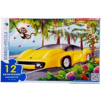 Гра-пазл (12 елементів) Ламборджині Київська фабрика іграшок 88489