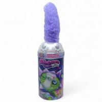 М’яка іграшка Misfittens серії Gemstones W1 - Звірятко в банці бузковий Misfittens 03962