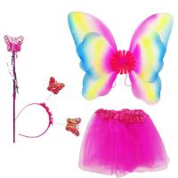 Костюм святковий зі спідницею Метелик (малиновий) MIC MA-23-665