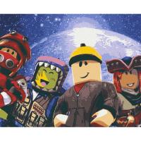 Картина за номерами Roblox. Космічні пригоди Riviera Blanca RB-0494