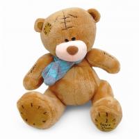 Мʼяка іграшка Ведмедик у шарфі, 19 см (коричневий) MIC KA-23-1625