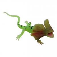 Тягучка-антистрес (люмінесцентна) Ящірка з капюшоном MIC 5020