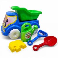 Машинка самоскид № 3 (синій з зеленим) Bamsic 3683