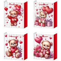 Пакет подарунковий (23x10x18 см), мікс видів MIC C69504