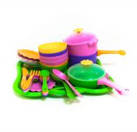 Набір посуду столовий Ромашка, 43 елемента TIGRES 39149