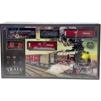 Залізниця (5 вагонів, дорога 99х207 см, підсвічування, парогенерація) MIC 606B