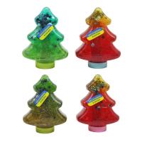 Слайм з блискітками Ялинка, 130 г Lovin 80147