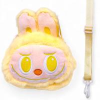 Мяка іграшка-сумочка LABUBU/ЛАБУБУ (ЖОВТИЙ) MIC LB15701
