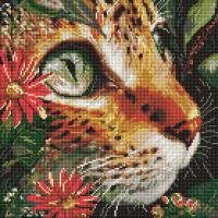 Алмазна мозаїка Бездонні очі 40х40 см Ідейка AMO8325