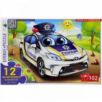 Гра-пазл (Максі) Поліція, 12 елементів Київська фабрика іграшок 88199