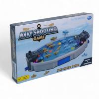 Настільна гра “Морський бій”, 20 кораблів, механічна гармата, 30 кульок 707 Games 707-126