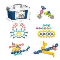 Конструктор з круглими деталями, математика,  280 деталей MeiFen C2731