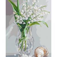 Картина за номерами "Запашні конвалії" ©arttem_illustrations 13160-AC 40х50 см