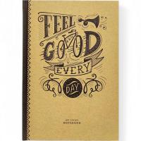 Блокнот крафт Feel Good Every Day, 80 аркушів Fresh 18382-18389