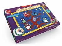 Набір для творчості Ниткографія: Сови на гілці Dankotoys NG-01-04