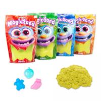 Кінетичний пісок Magic Sand, 350 г (жовтий) Strateg 39402-5