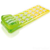 Надувний матрац з подушкою (зелений) Intex 58890