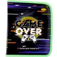 Папка для зошитів на блискавці Game Over Апельсин АП-1001