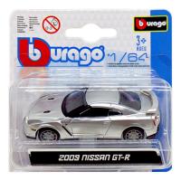 Машинка металева (колекційна) 2009 nissan GT-R Bburago 18-59000