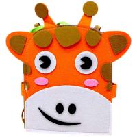 Логічна папка (фетр, годинник, застібки, рахівничка, шнурівка, ремінець) MIC 25093