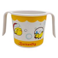 Чашка з бамбукового волокна, 200 мл (ПОМАРАНЧЕВА) Mega Zayka №0150