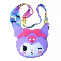 Сумочка аніме Sanrio. Kuromi (Куромі), бузкова MIC C68965