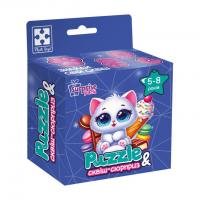 Гра розвиваюча пазли із сюрпризом Біле кошенятко Vladi Toys VT8030-03