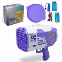 Мильні бульбашки Bubble Rocket, 132 отвори, акумулятор MIC KB1293-1
